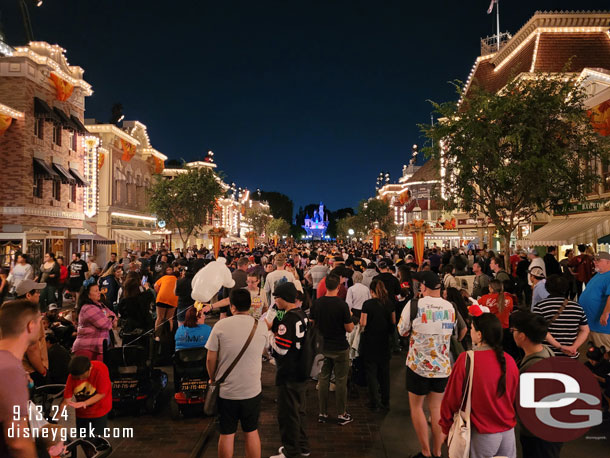 9:12pm - Main Street USA