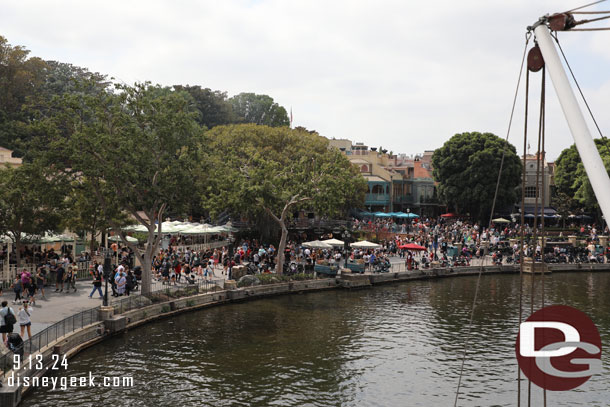 11:31 - Onboard the Mark Twain and ready to depart