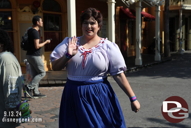 Luisa Madrigal from Encanto in Frontierland