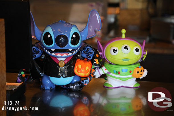 Stitch bucket and Alien sipper