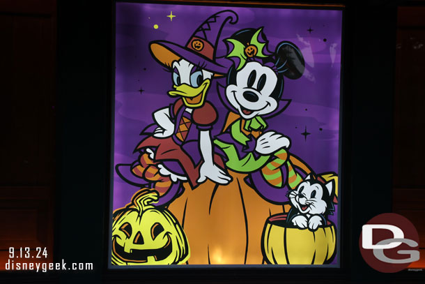 World of Disney Halloween windows