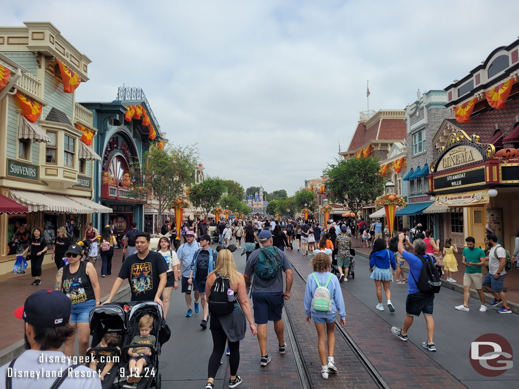 11:23am - Main Street USA