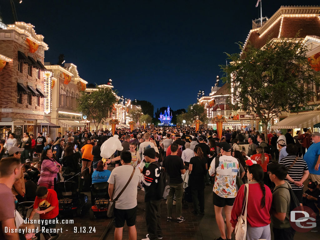 9:12pm - Main Street USA