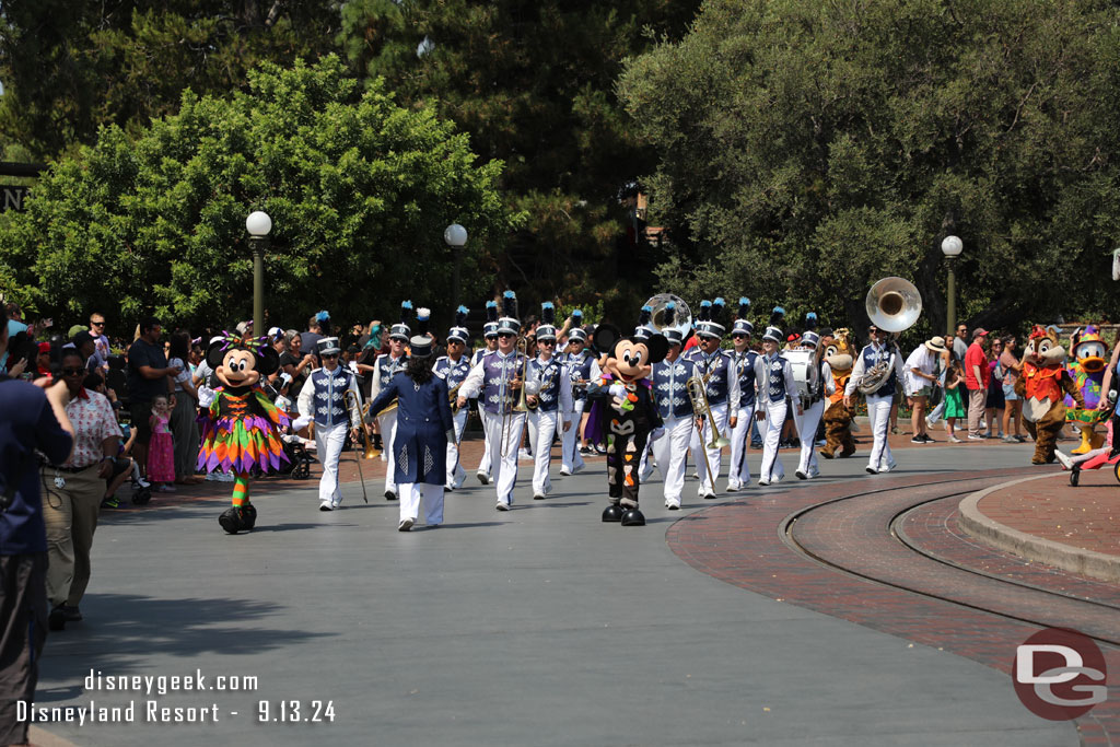 Marching to Town Square