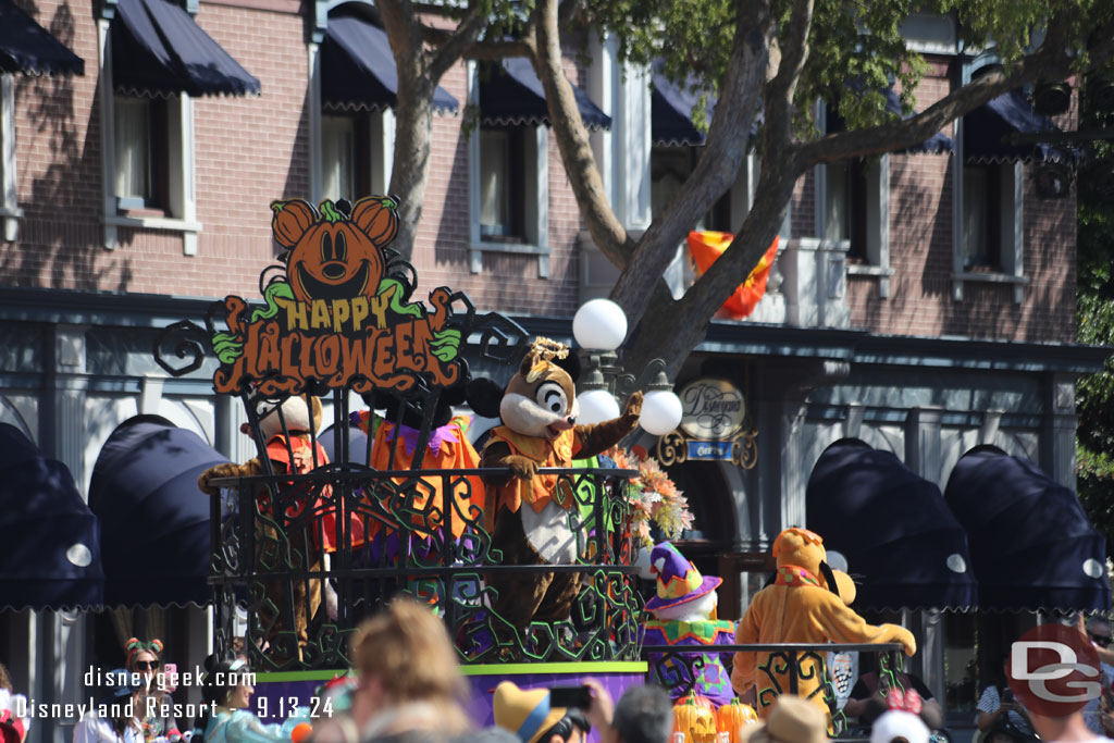 The Cavalcade making its way through Town Square