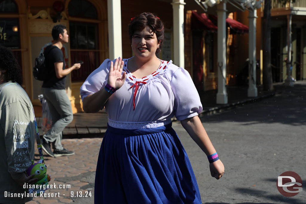 Luisa Madrigal from Encanto in Frontierland