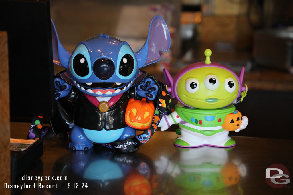 Stitch bucket and Alien sipper