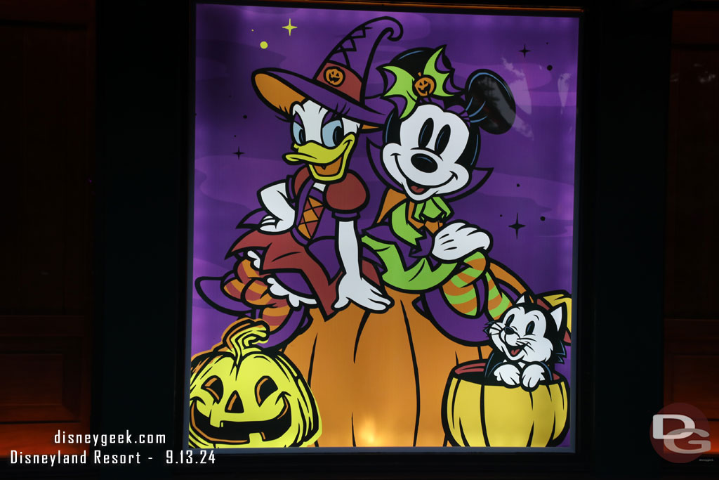 World of Disney Halloween windows