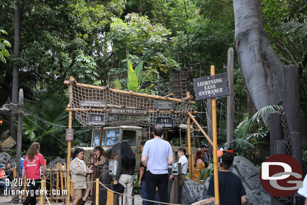 Indiana Jones Adventure has reopened since my last visit.