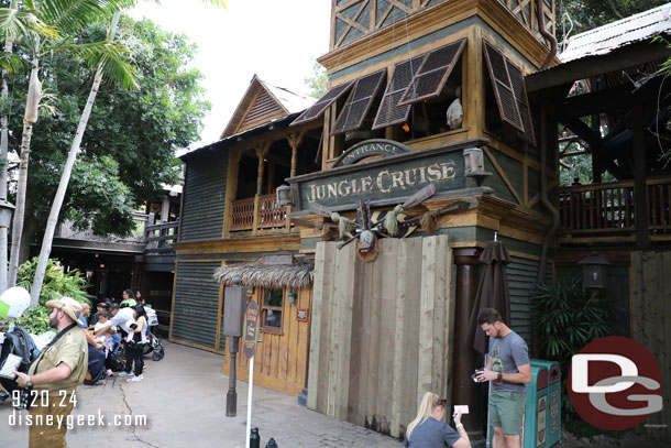 Jungle Cruise is closed for renovation.