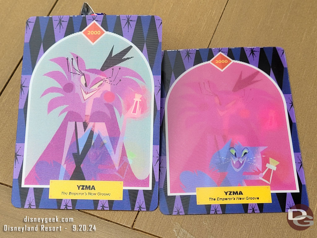 This card features Yzma