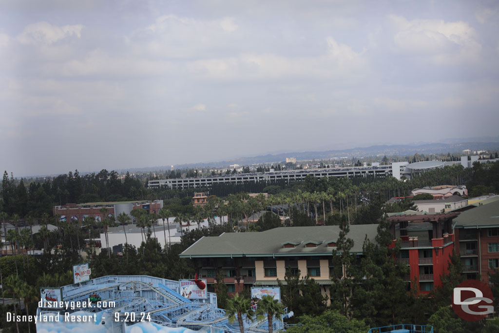 A look around from the top of the Pixar Pal-A-Round.