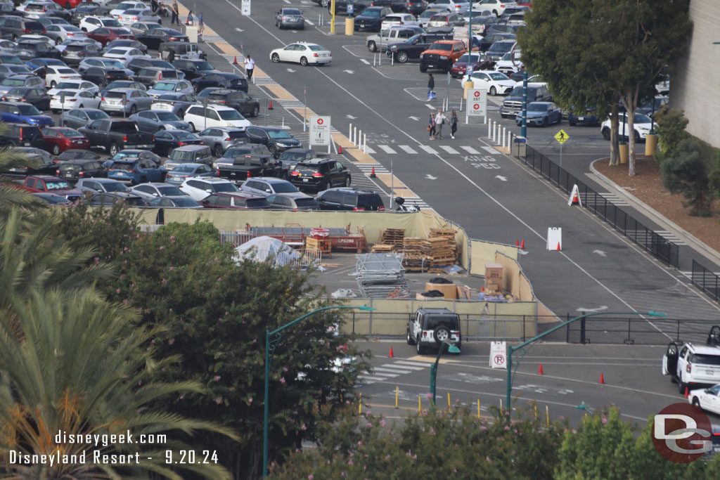 Is this work going on i n the lot or staging for the Pixar Place Hotel project?