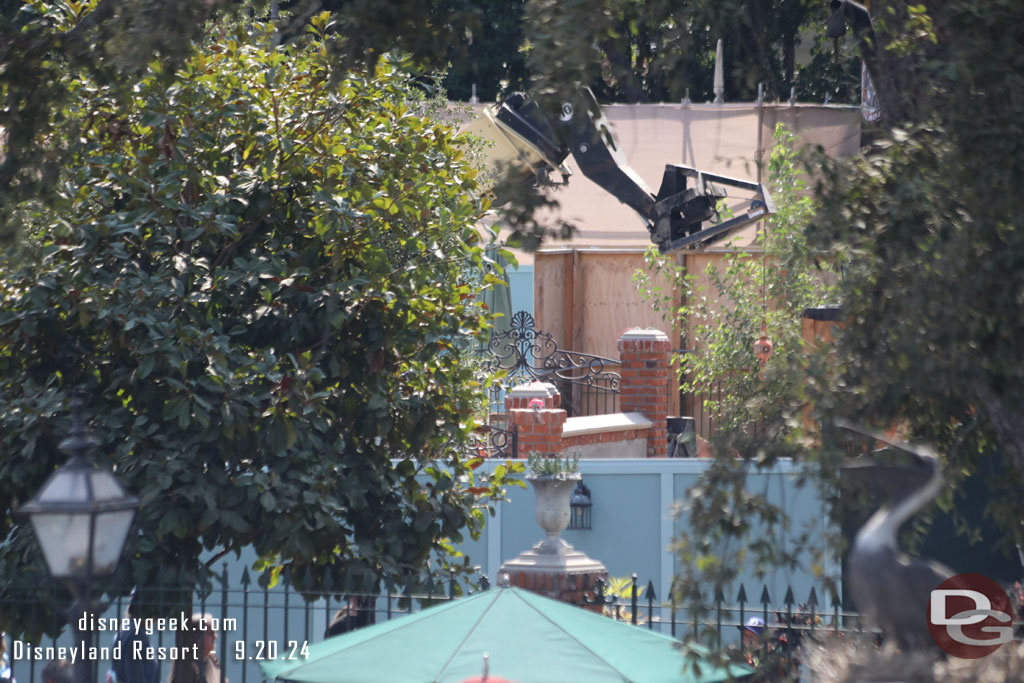 The Haunted Mansion queue.