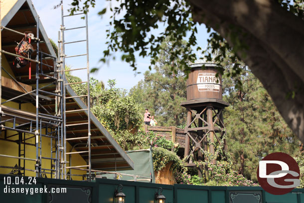 Spotted a team walking around Tiana's Bayou Adventure.