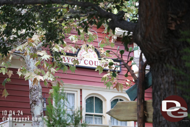 A Bayou Country sign has replaced the Critter Country one.