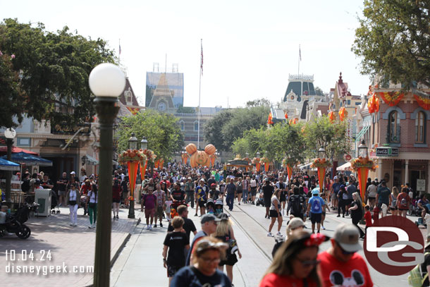 11:37am - Main Street USA