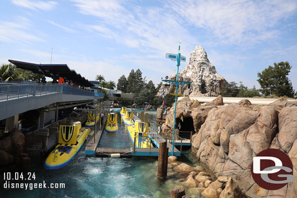 Finding Nemo Submarine Voyage was down.