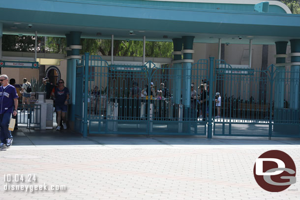 A set of new turnstiles have returned to DCA.