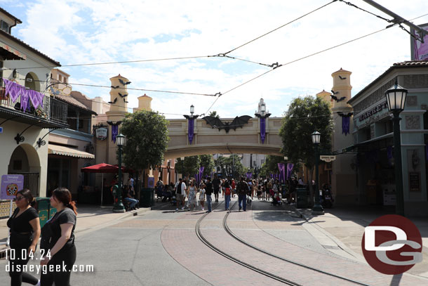 1:40pm - Buena Vista Street.