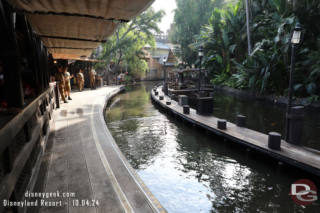 Today the Jungle Cruise reopened after a short closure for renovation work.