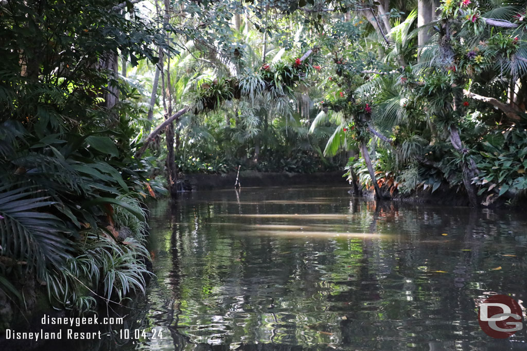 10:01am - Setting out into the Jungle, just over 40 min wait.