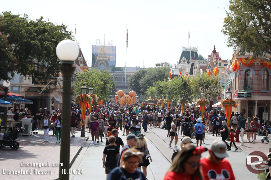 11:37am - Main Street USA