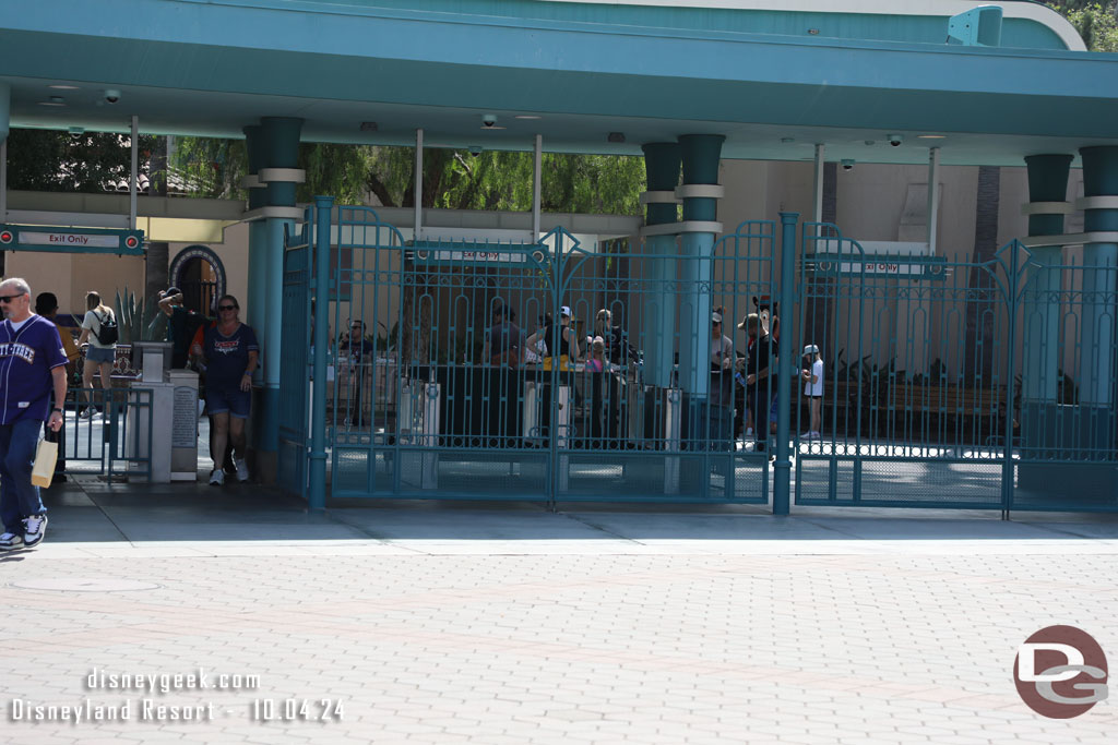 A set of new turnstiles have returned to DCA.