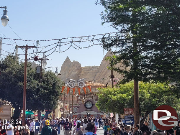 Route 66 in Cars Land