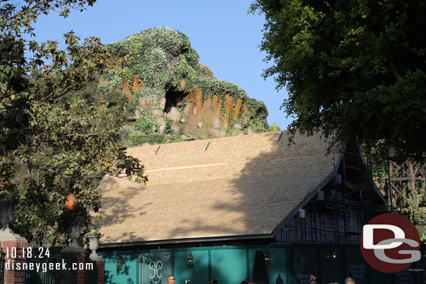 The Haunted Mansion gift shop status.