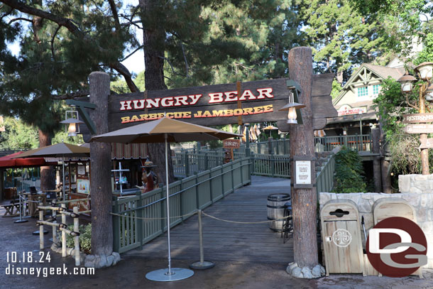 The Hungry Bear reopens next Friday with its BBQ menu.