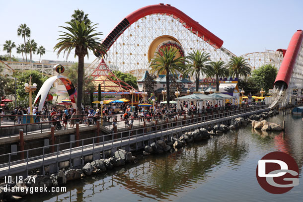 Pixar Pier the afternoon