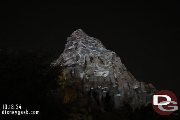 The Matterhorn this evening