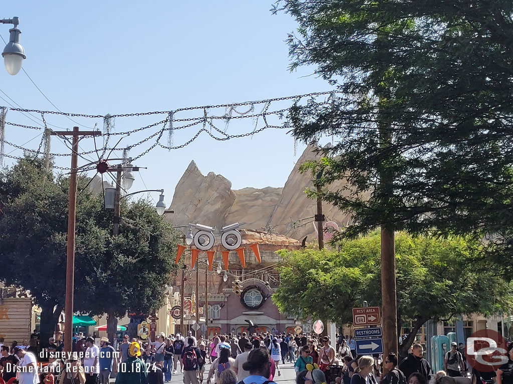 Route 66 in Cars Land