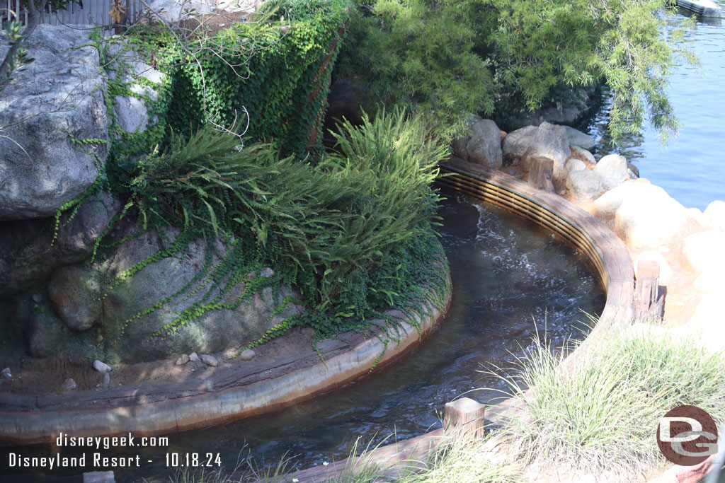Water running but no sign of logs at Tiana