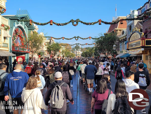 8:01am - Main Street USA