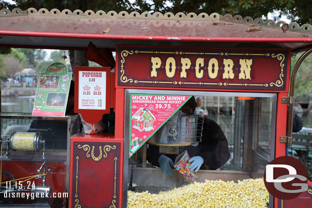 Today new Holiday Popcorn buckets and sippers were released.