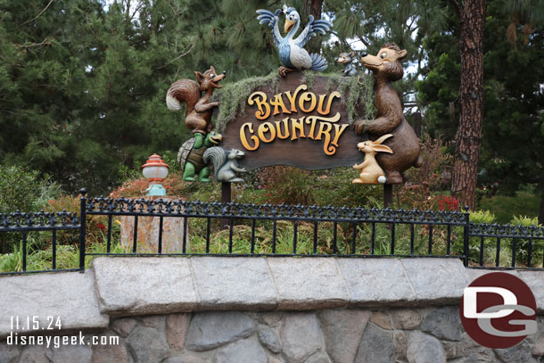 Critter Country officially becomes Bayou Country today.