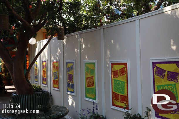 Renovation walls still up in Paradise Gardens