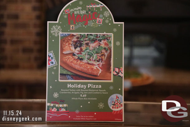 Holiday Pizza at Boardwalk Pizza & Pasta