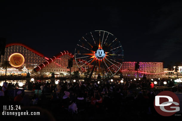 8:53pm - Ready for World of Color - Season of Light