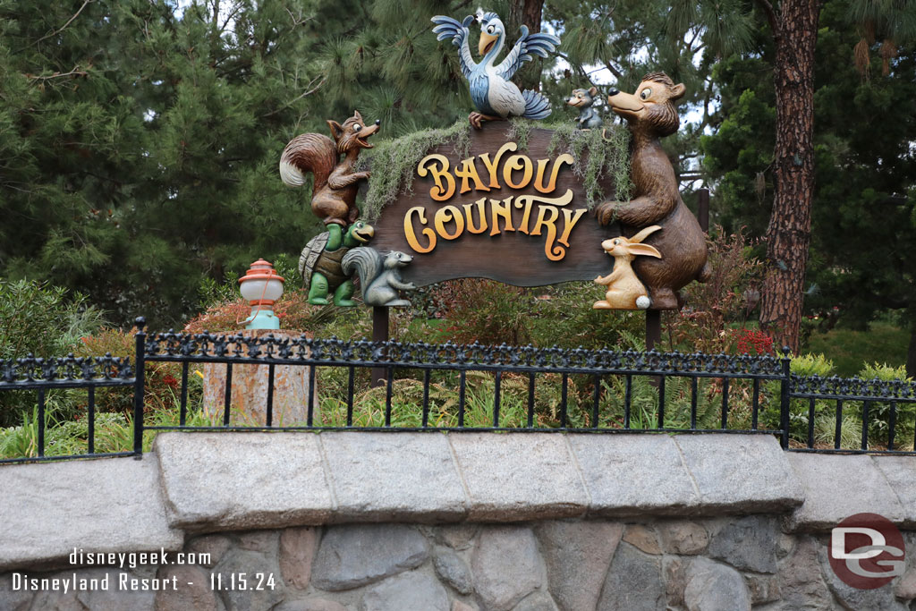 Critter Country officially becomes Bayou Country today.