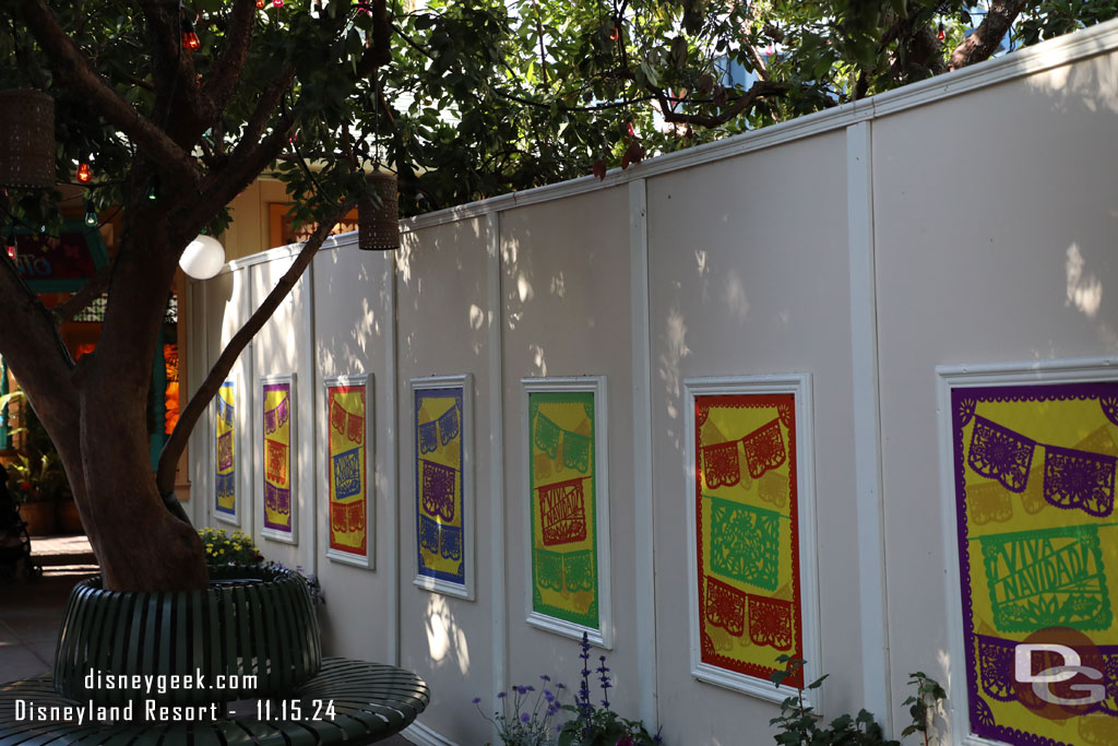 Renovation walls still up in Paradise Gardens