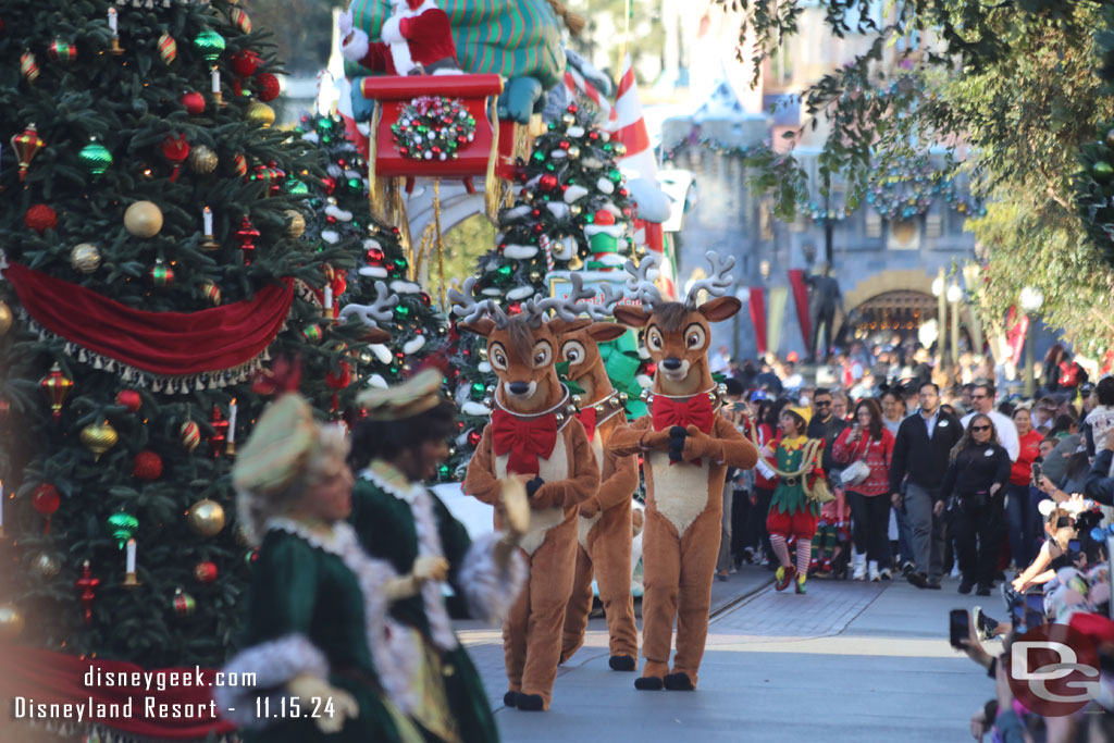 Santa on Main Street