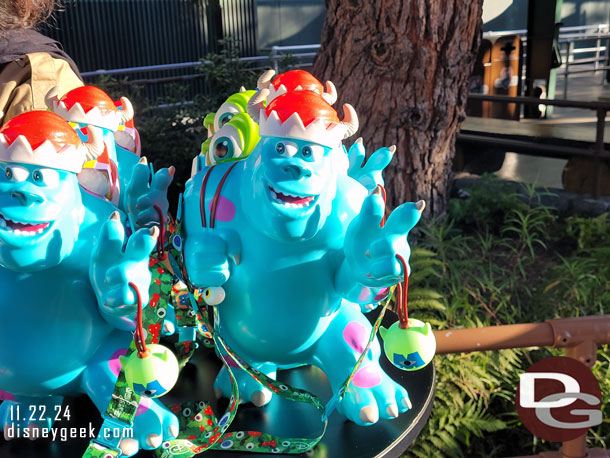 Santa Sulley Buckets were available at several locations today.