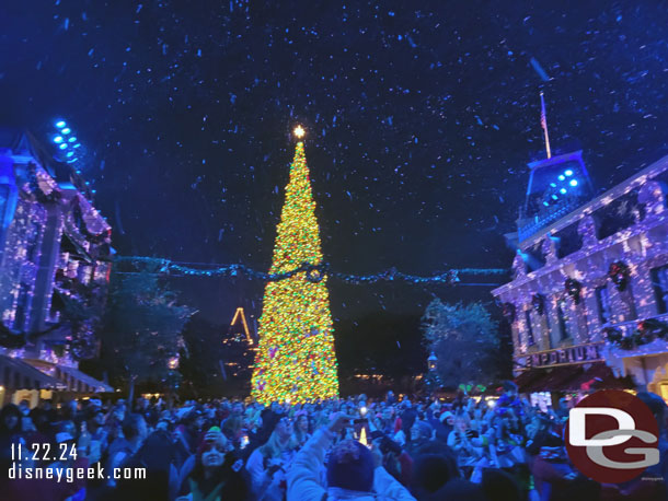 Wintertime Enchantment on Main Street USA at Disneyland