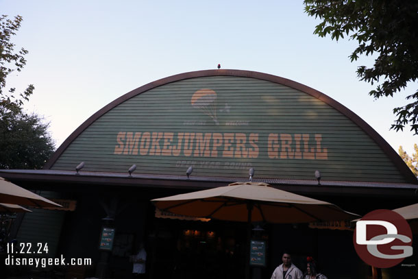 Stopped by Smokejumpers for something to eat this afternoon