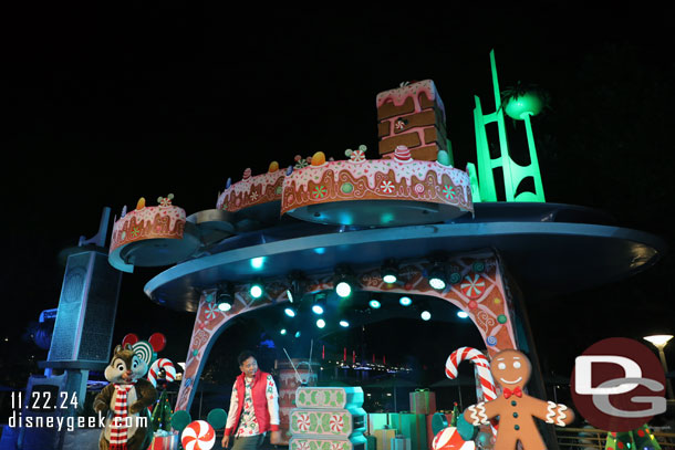 A Disney Holiday Dance Party takes place in Tomorrowland from 5:30-9:30pm