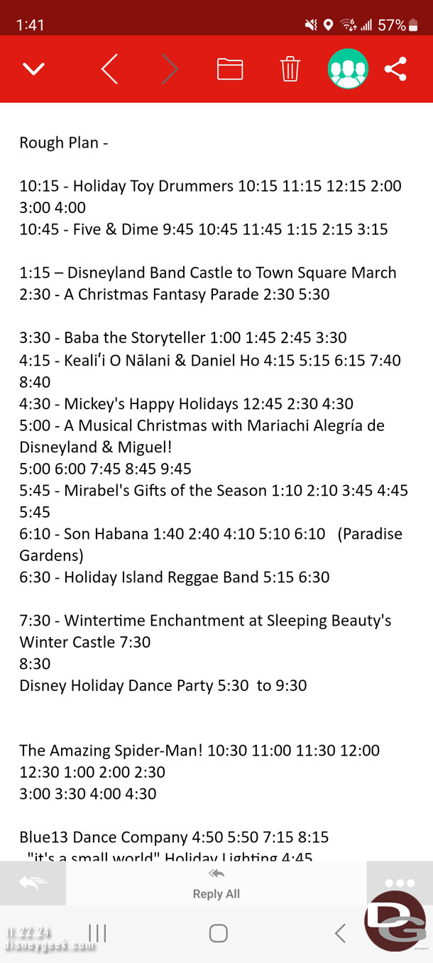 Someone asked me what I was up to this afternoon so I shared the list I made for today.