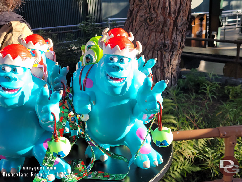 Santa Sulley Buckets were available at several locations today.